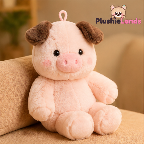Tiny Plushie Lands – Mini Keychain Plushies 🐷🐮🐼
