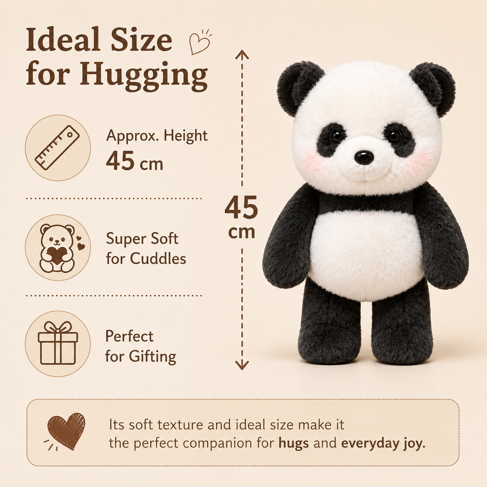 Running Panda Plushie – Shake It & Watch It Run!