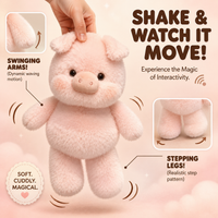 Running Piggy Plushie – Shake It & Watch It Run!