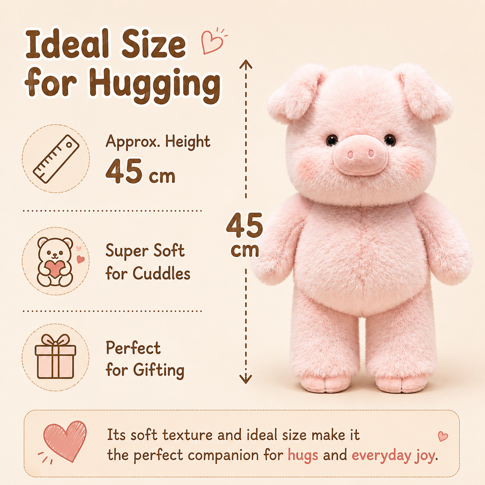 Running Piggy Plushie – Shake It & Watch It Run!