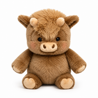 Running Highland Cow Plushie – Shake It & Watch It Run!